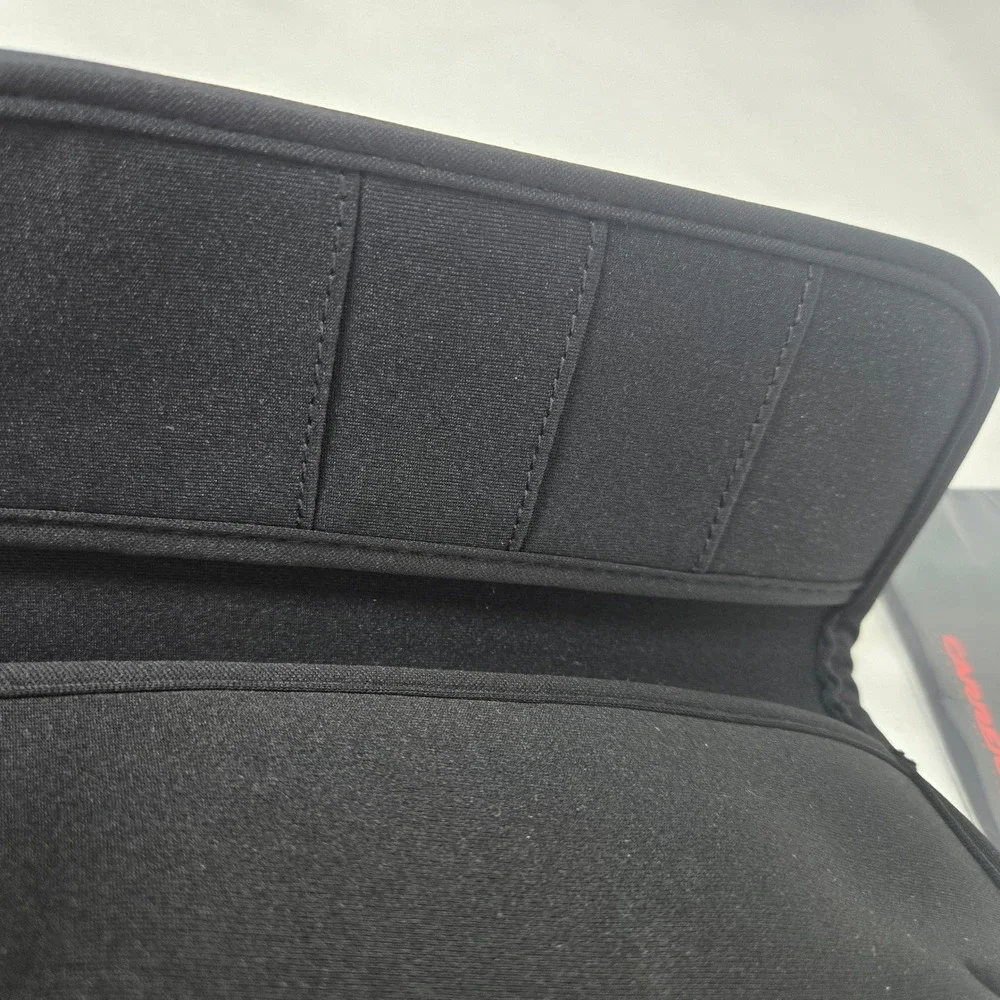 Carrera Eyewear Black Soft Sunglasses Case with Striped Band‎ and Cleaning Cloth